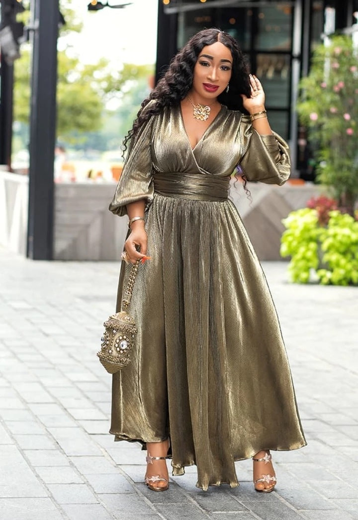 Plus Size Summer Autumn Dress