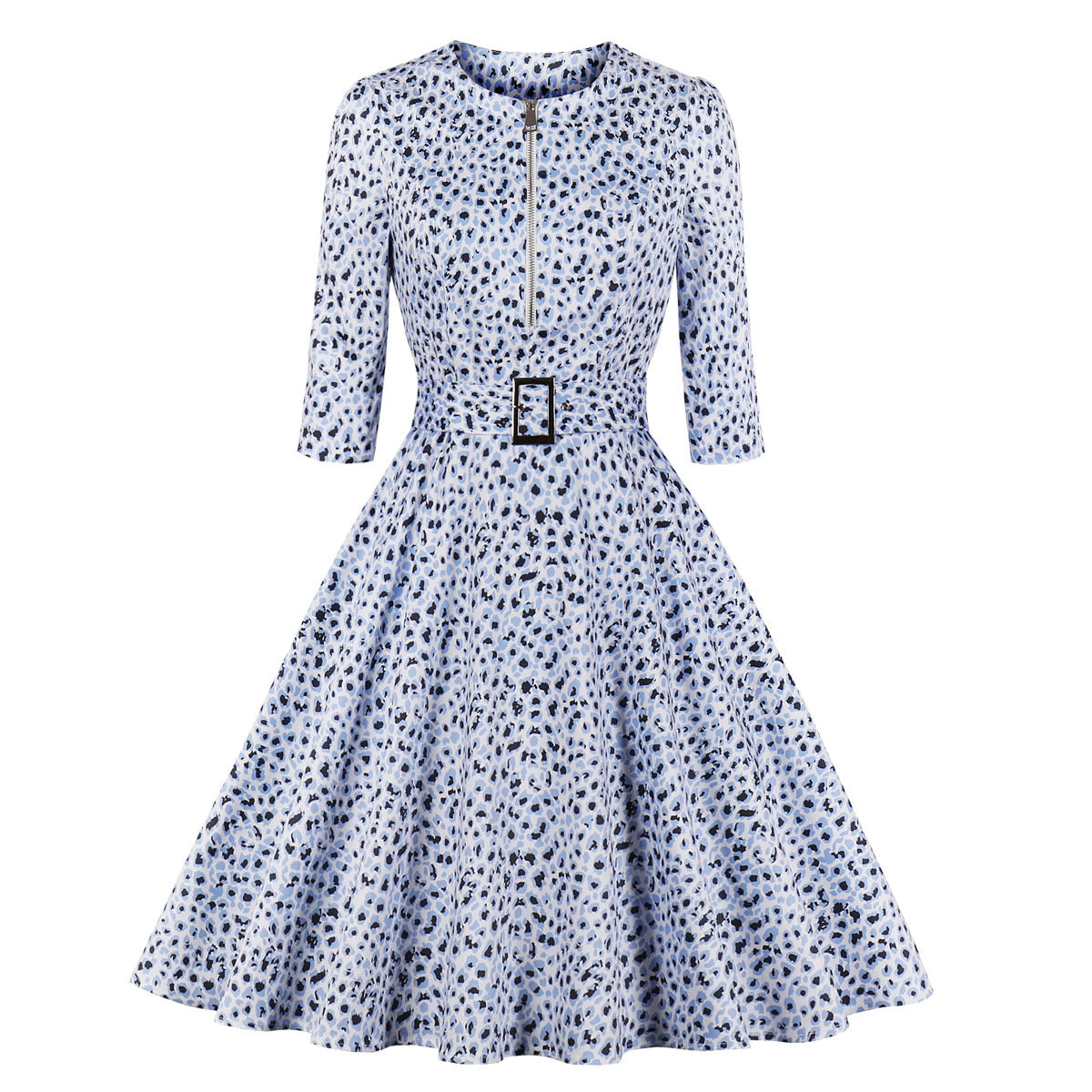 Snazzy Ladies Leopard Print Dress