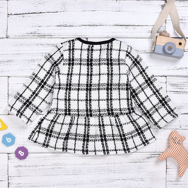 Infant Long-sleeved Dress Two-piece