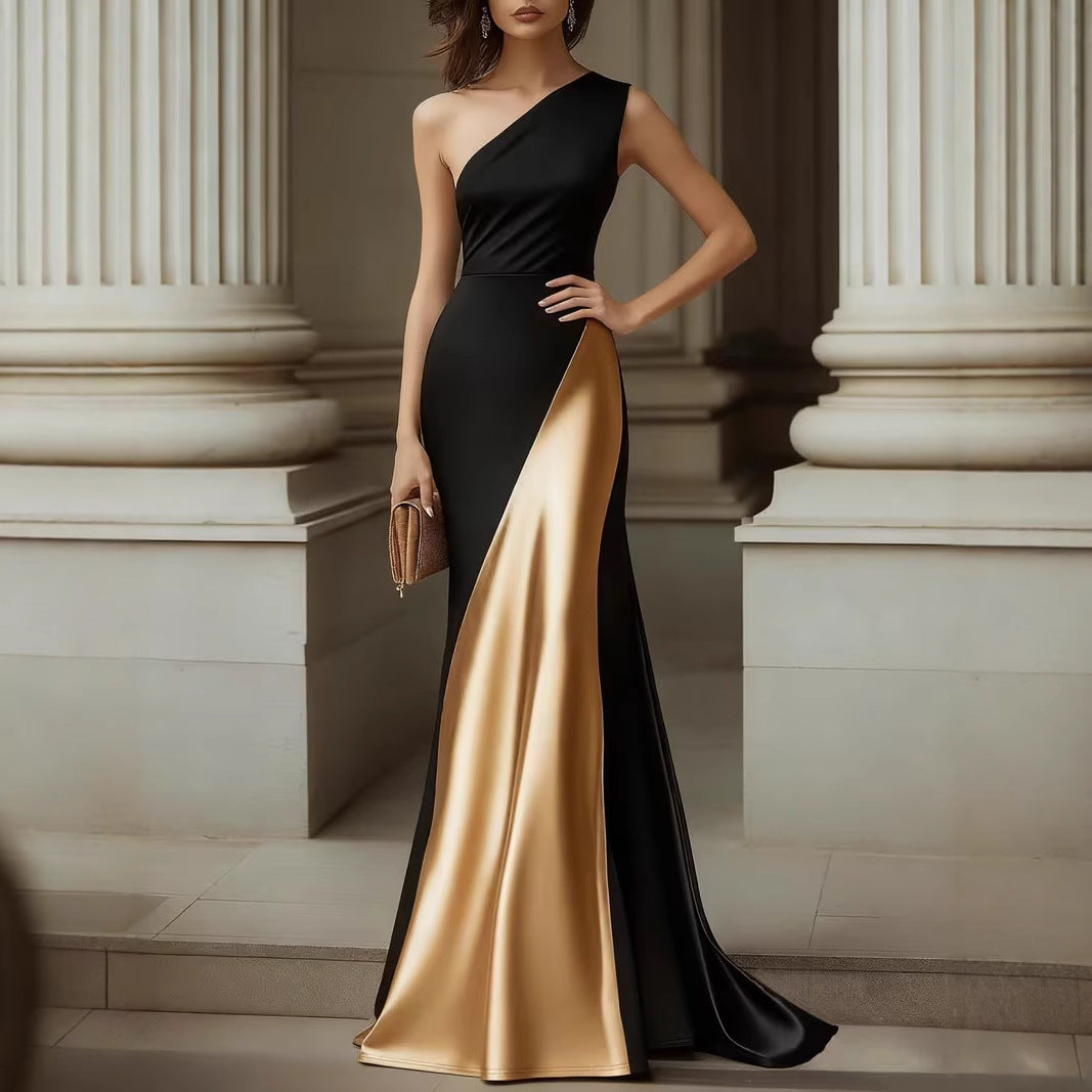 Stylish And Elegant Satin Dress