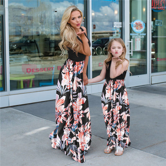 Cute Flower Dress Available in both Adults and kids Sizes