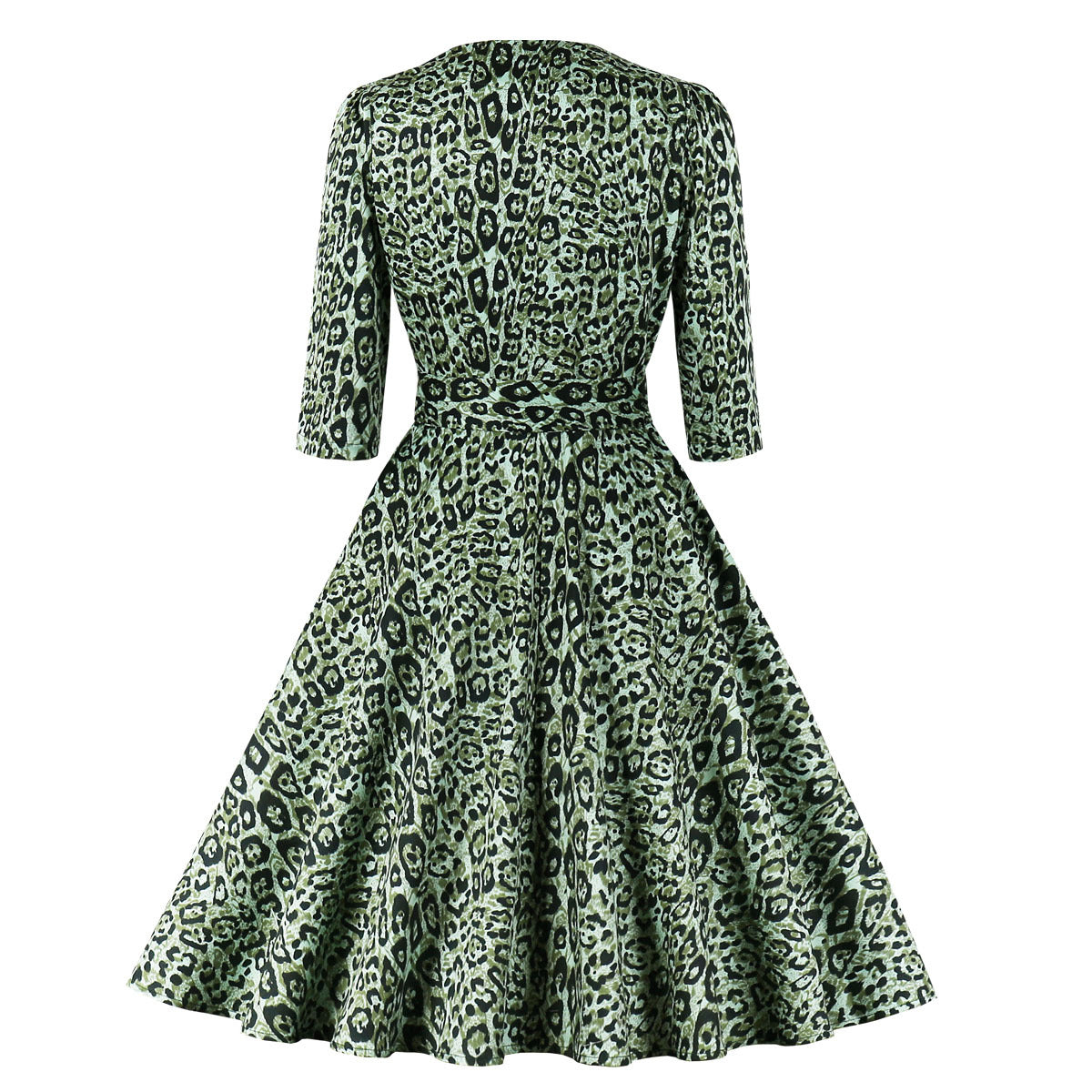 Snazzy Ladies Leopard Print Dress