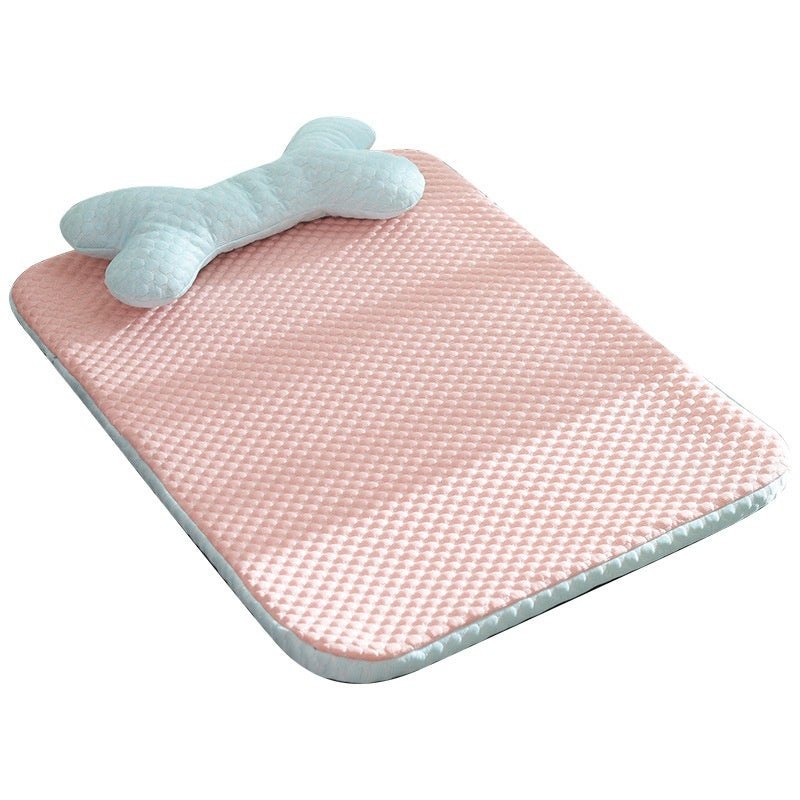 Cooling Summer Pet Sleeping Mat For Small Medium Dogs and Cats Soft Non-slip
