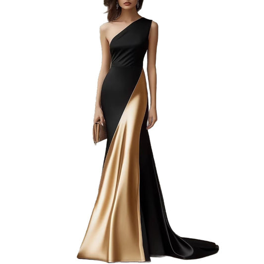 Stylish And Elegant Satin Dress
